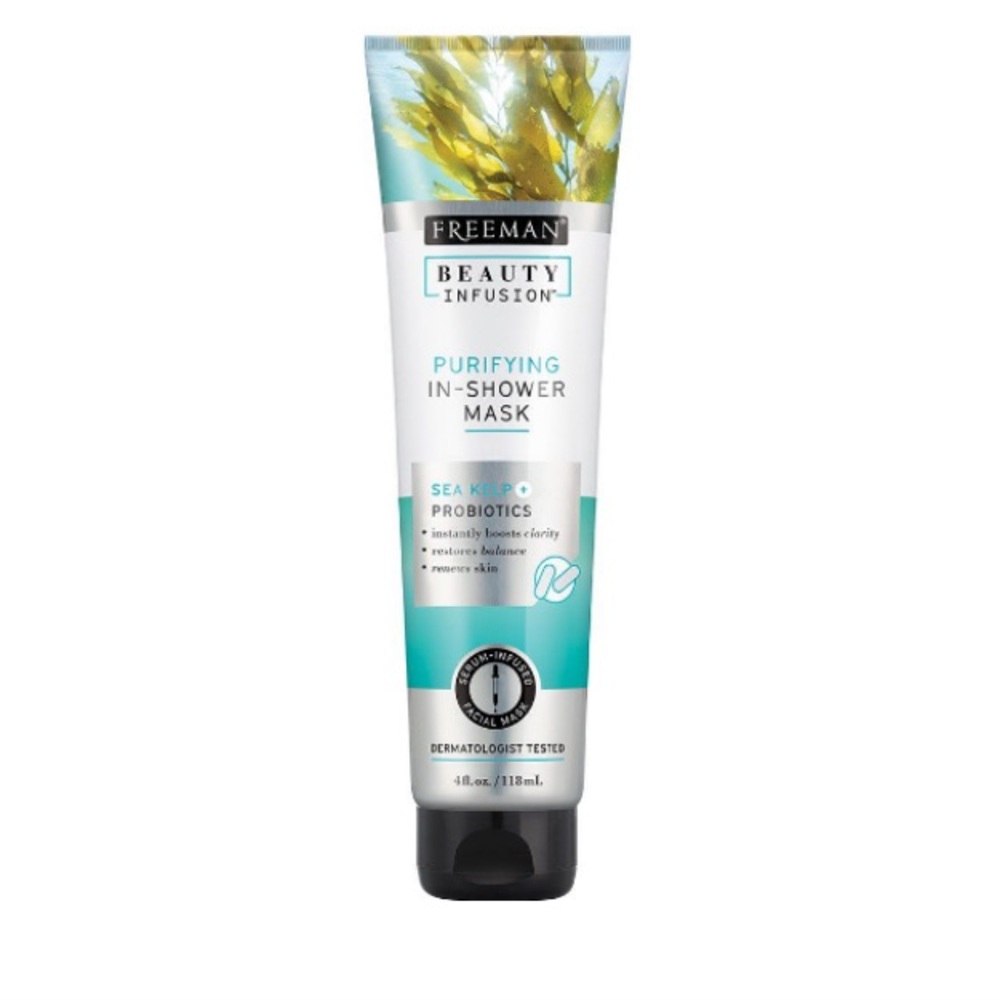 Freeman set of 2 In-Shower Purify Mask Sea Kelp + Probiotics 2 Tubes